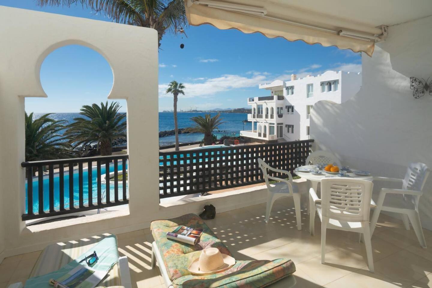 Magnifico Alojamiento Con Vistas Al Oceano Costa Teguise Eksteriør bilde